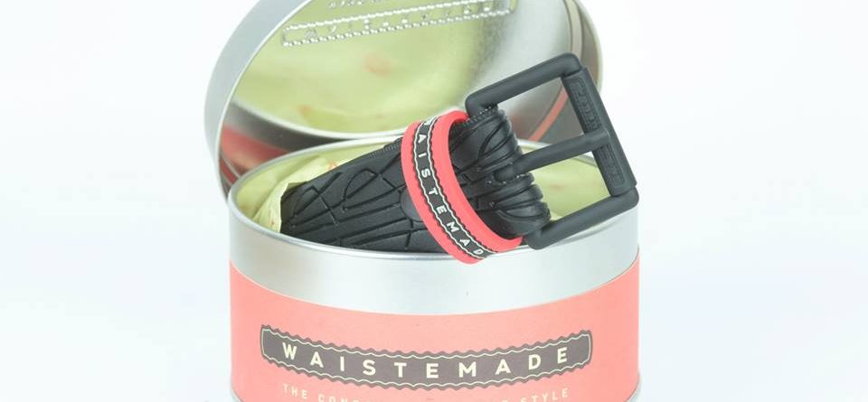 Cinture Waistemade la moda che nasce dai copertoni usati delle bicilcette